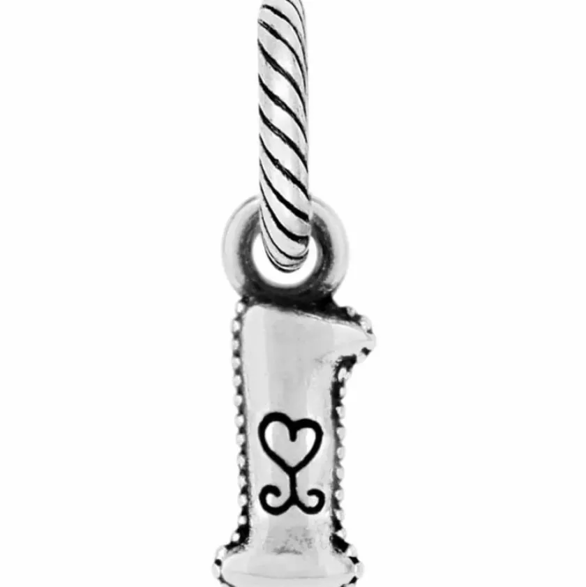 Brighton ABC Alphabet Charm Silver Outlet