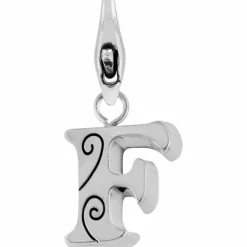 Brighton ABC Chic Alpha Snap Charm Silver Online
