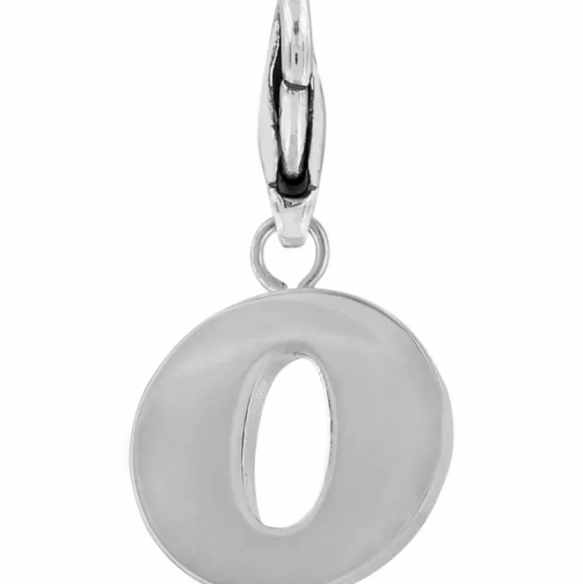 Brighton ABC Chic Alpha Snap Charm Silver Online