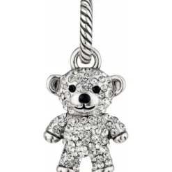 Brighton ABC Teddy Charm Silver Hot