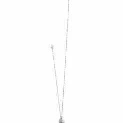Brighton African Turban Shell Necklace Silver Sale