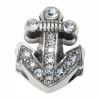 Brighton Ahoy Anchor Double Bead Silver Fashion