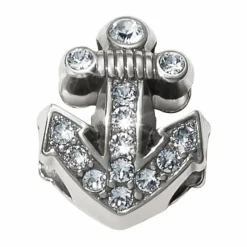 Brighton Ahoy Anchor Double Bead Silver Fashion