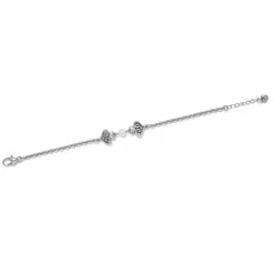 Brighton Alcazar Amor Pearl Bracelet Silver-Pearl New