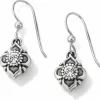 Brighton Alcazar French Wire Earrings Silver Discount