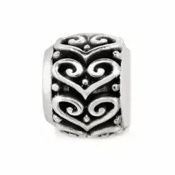 Brighton Alcazar Heart Bead Silver Outlet
