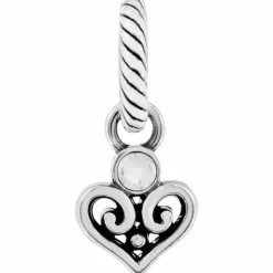 Brighton Alcazar Heart Charm Silver Fashion