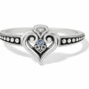 Brighton Alcazar Heart Glint Hinged Bangle Best