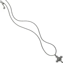 Brighton Alcazar Heart Small Cross Necklace Silver Online