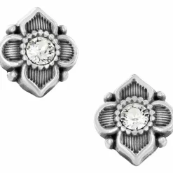 Brighton Alcazar Petite Mini Post Earrings Silver Best
