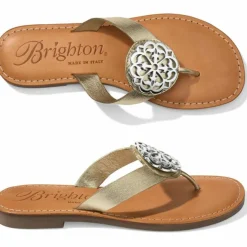 Brighton Alice Metallic Sandals Hot