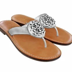 Brighton Alice Metallic Sandals Hot