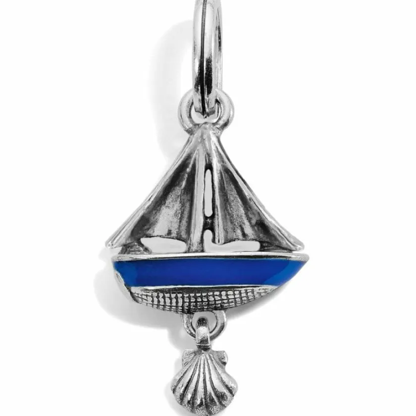 Brighton All Aboard Charm Silver-Blue Outlet