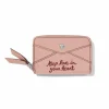 Brighton All My Lovin' Accordian Wallet PinkSand Best