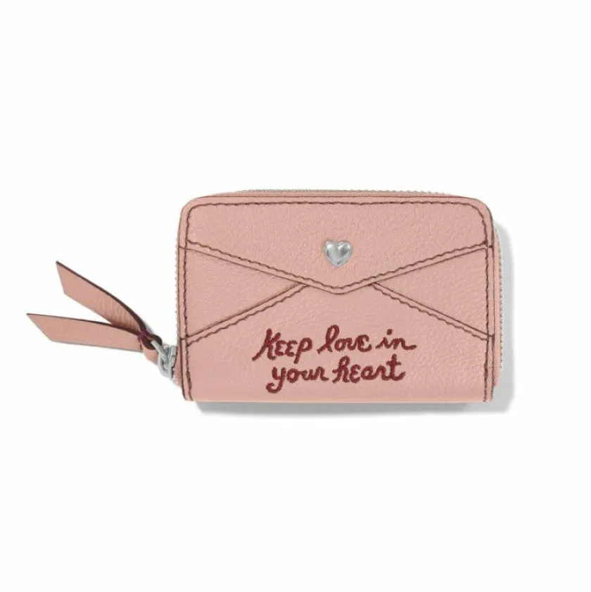 Brighton All My Lovin' Accordian Wallet PinkSand Best