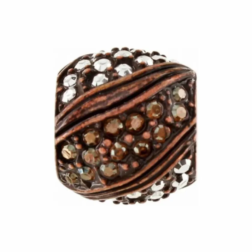 Brighton Americana Crystal Bead CopperAntique-Metallic New