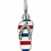 Brighton Americana Flip Flop Charm Multi Best