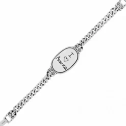 Brighton Americana ID Bracelet Silver-Multi Outlet