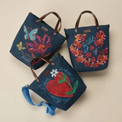 Brighton Amoreheart Embroidered Medium Messenger Bag Multi Sale