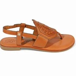 Brighton Ancona Thongs Cognac Online