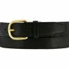 Brighton Aniline Basic Dress Belt Black Hot