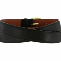 Brighton Aniline Basic Dress Belt Black Hot