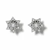 Brighton Arctica Mini Post Earrings Silver Discount