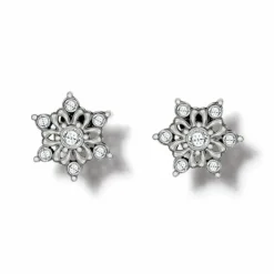 Brighton Arctica Mini Post Earrings Silver Discount