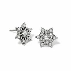 Brighton Arctica Mini Post Earrings Silver Discount