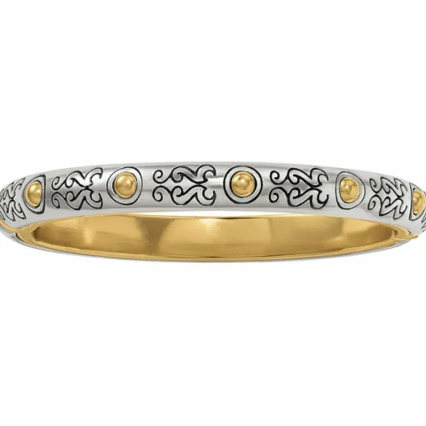 Brighton Aries Hinged Bangle Silver-Gold Discount