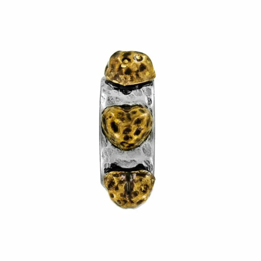 Brighton Art & Soul Mini Hearts Spacer Gold Online