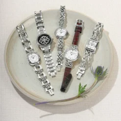 Brighton Ashbourne Watch Silver-Black Outlet
