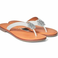 Brighton Aster Flower Thongs Outlet