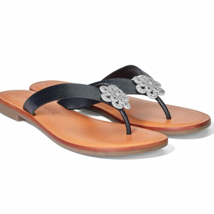 Brighton Aster Flower Thongs Outlet