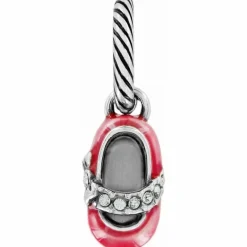 Brighton Baby Girl Shoe Charm Pink-Silver Best
