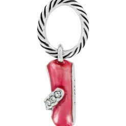 Brighton Baby Girl Shoe Charm Pink-Silver Best