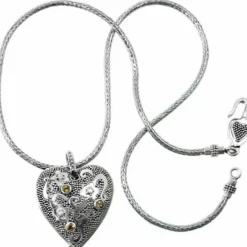 Brighton Bali Citrine South Sea Reversible Necklace Hot