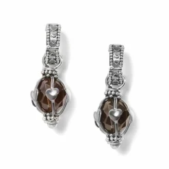 Brighton Bali Global Harmony Drop Earrings Silver Fashion