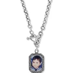 Brighton Bali Magic Photo Necklace Silver Online