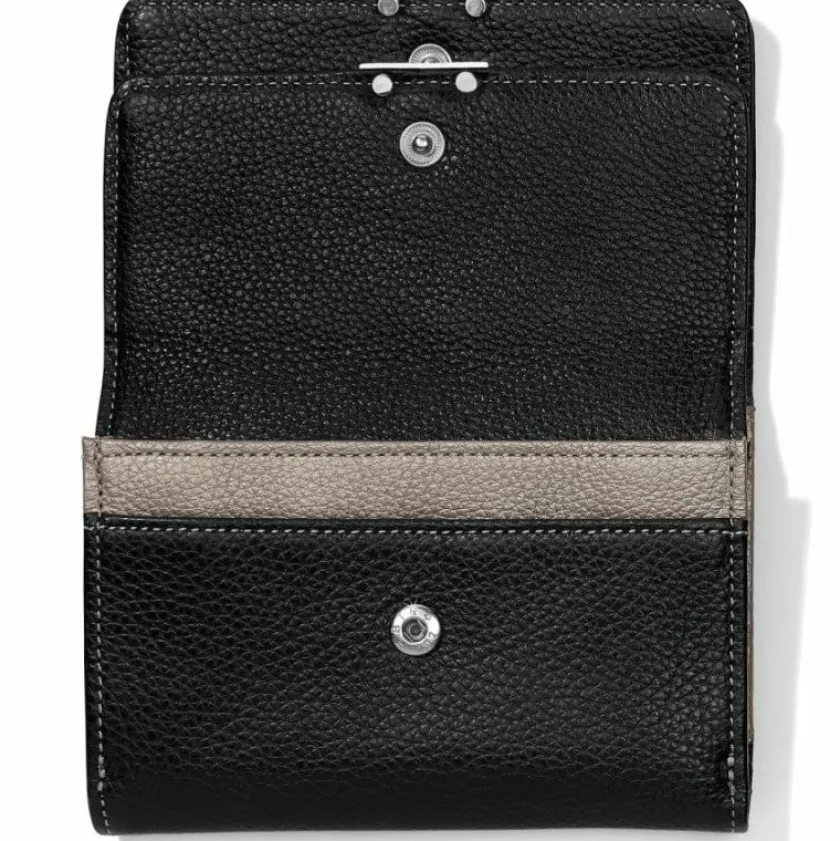Brighton Barbados Double Flap Wallet New