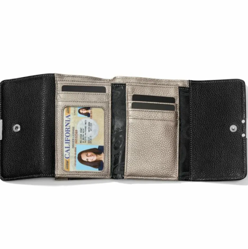 Brighton Barbados Double Flap Wallet New