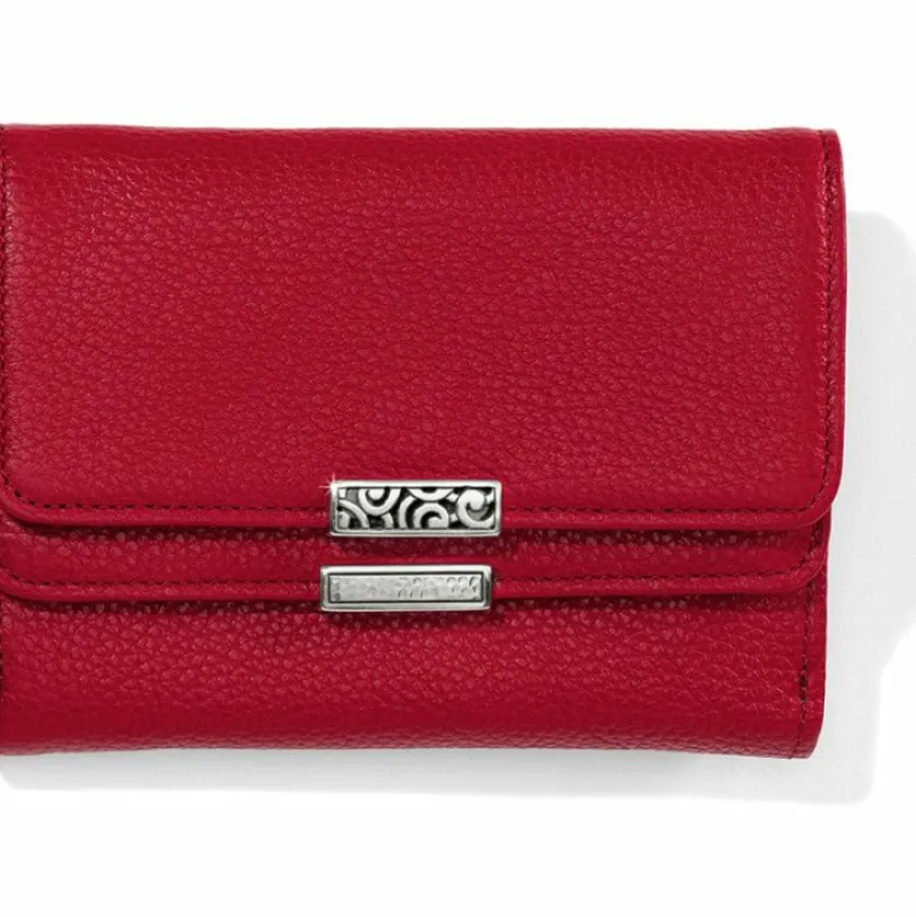Brighton Barbados Double Flap Wallet New