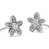 Brighton Baroness Fiori Mini Post Earrings Silver New
