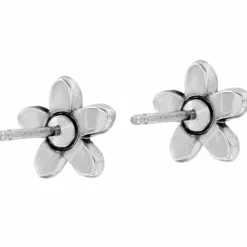 Brighton Baroness Fiori Mini Post Earrings Silver New