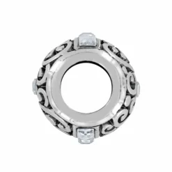 Brighton Baroness Round Bead Silver Best