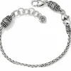 Brighton Barrel Slide Bracelet Silver Discount
