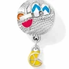 Brighton Beach Fun Bead Silver-Multi Fashion