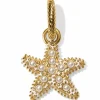 Brighton Beach Star Charm Gold Clearance