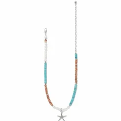 Brighton Beachcomber Adaptable Necklace Silver-Multi Clearance
