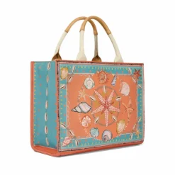 Brighton Beachcomber Medium Tote Multi Clearance